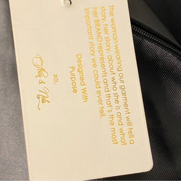 The Brand Label NWT Black Mini Skirt Size M - Picture 5 of 6